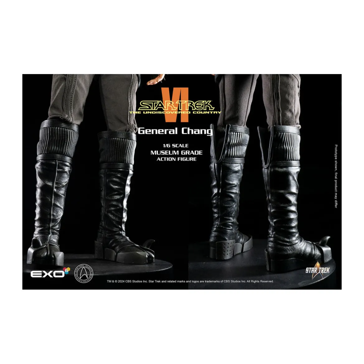 EXO-6 - Star Trek 6 : Terre inconnue figurine 1/6 General Chang