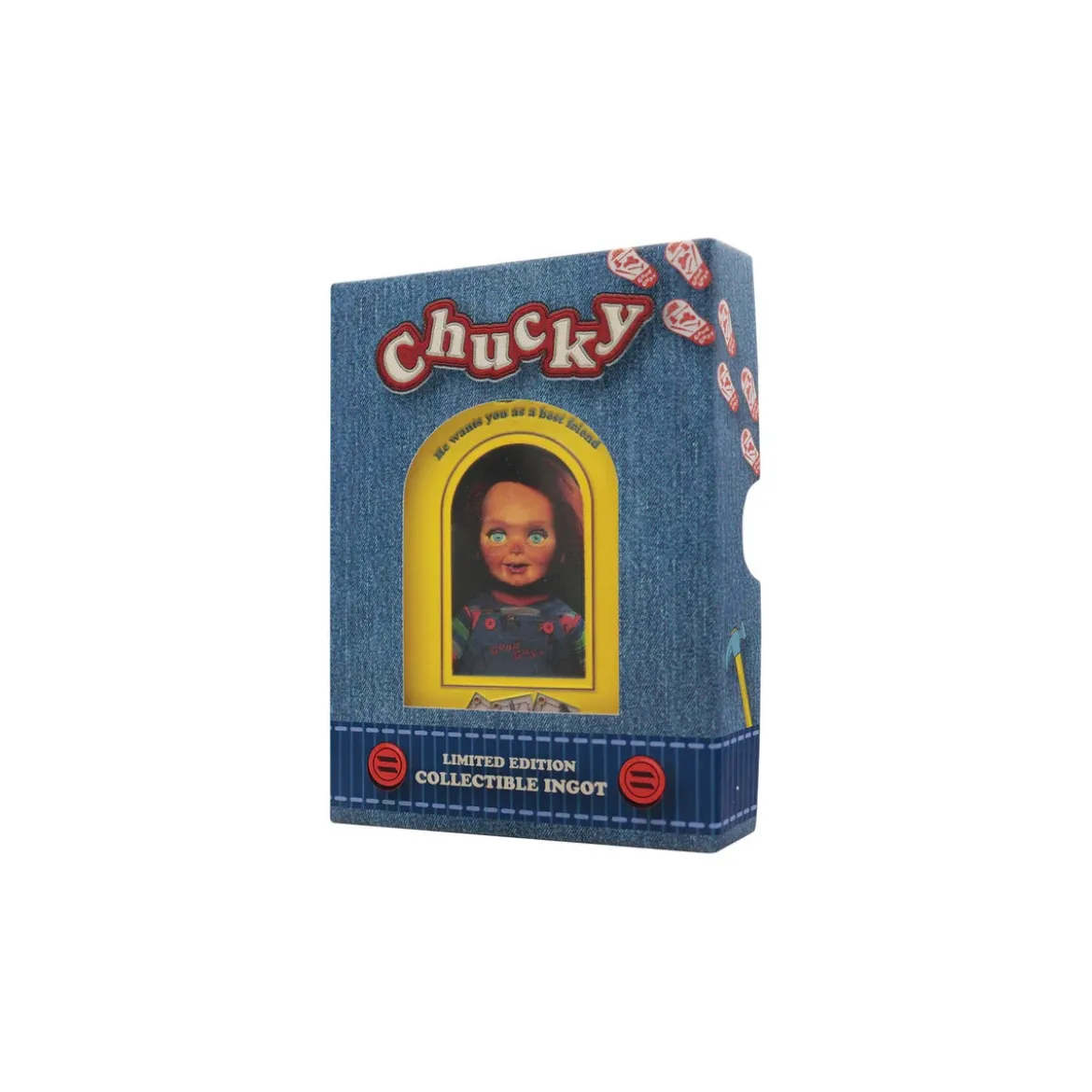 FaNaTtiK - Child's Play - Chucky Limited Edition Ingot and Spell Card