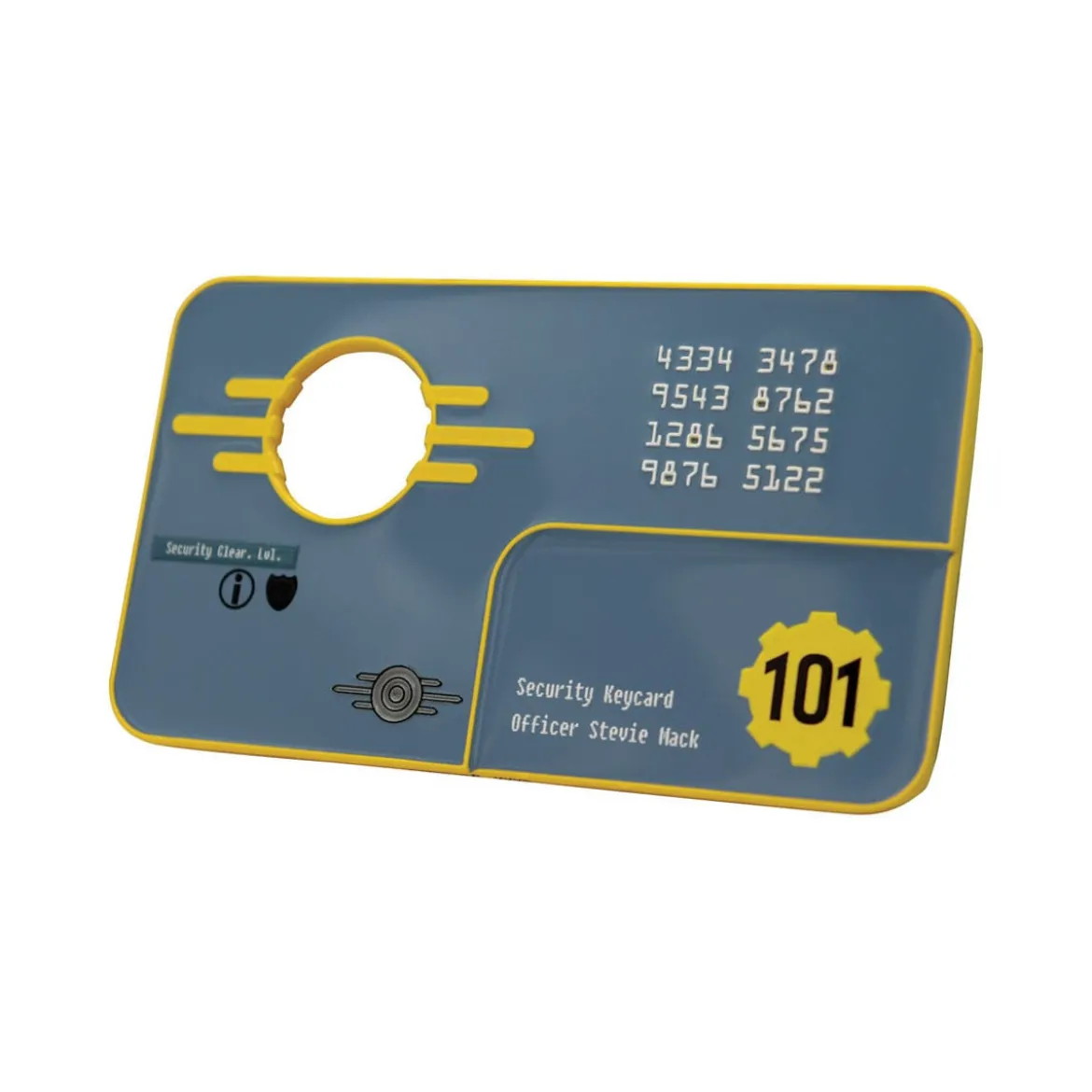 FaNaTtiK - Fallout 3 réplique Vault 101 Security Keycard Limited Edition