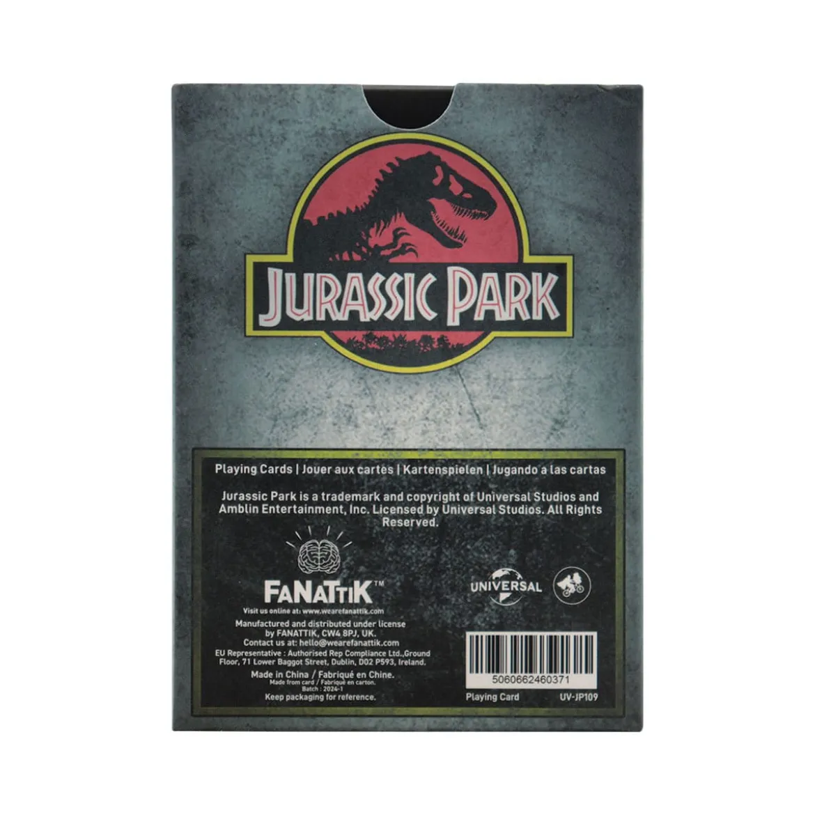 FaNaTtiK - Jurassic Park Gift Shop Playing Cards Opening Day Edition
