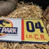 Fanattik - Jurassic Park réplique 1/1 plaque mineralogique