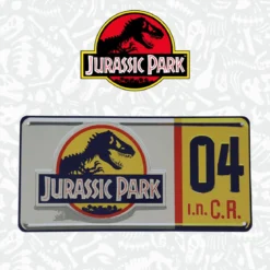 Fanattik - Jurassic Park réplique 1/1 plaque mineralogique