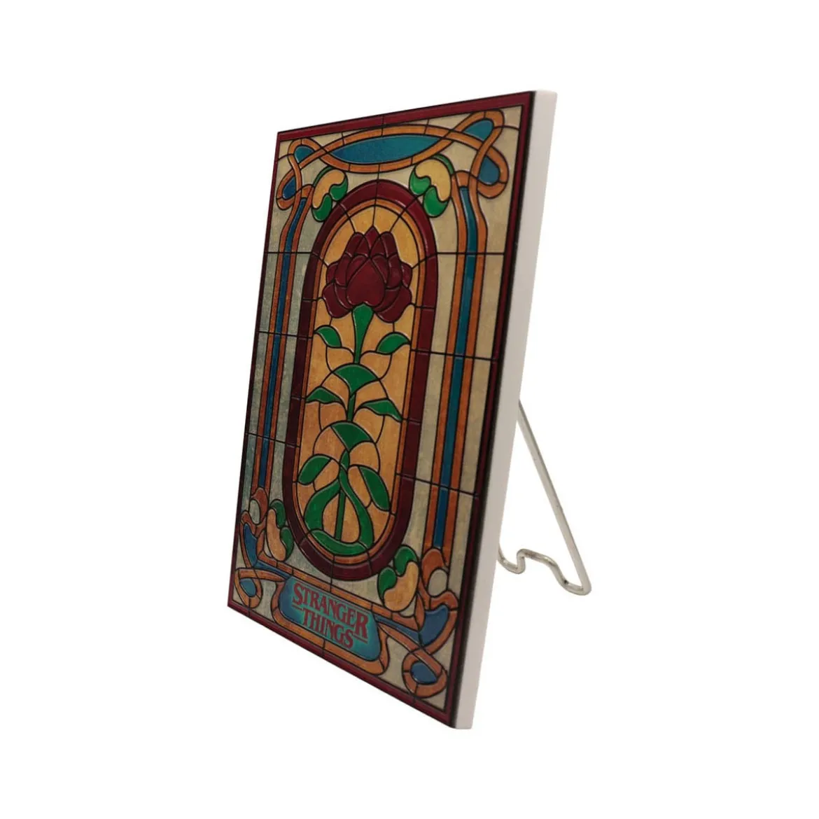 FaNaTtiK - Stranger Things Creel House Stained Glass Window Resin Plaque