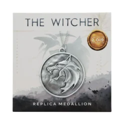 FaNaTtiK - The Witcher réplique 1/1 Collier Geralt's Medallion