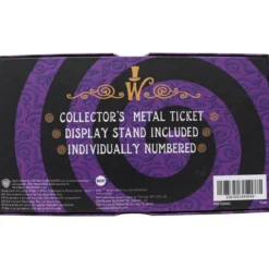 FaNaTtiK - Willy Wonka and the Chocolate Factory replique Golden Ticket Edition Collector