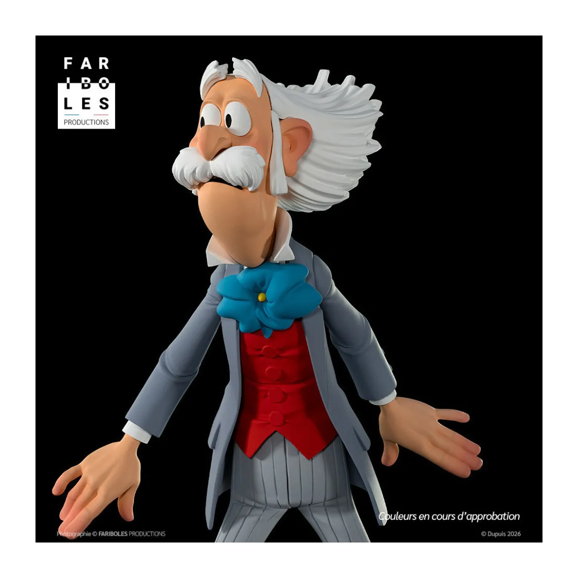 Fariboles Productions - Le comte de Champignac - Spirou & Fantasio