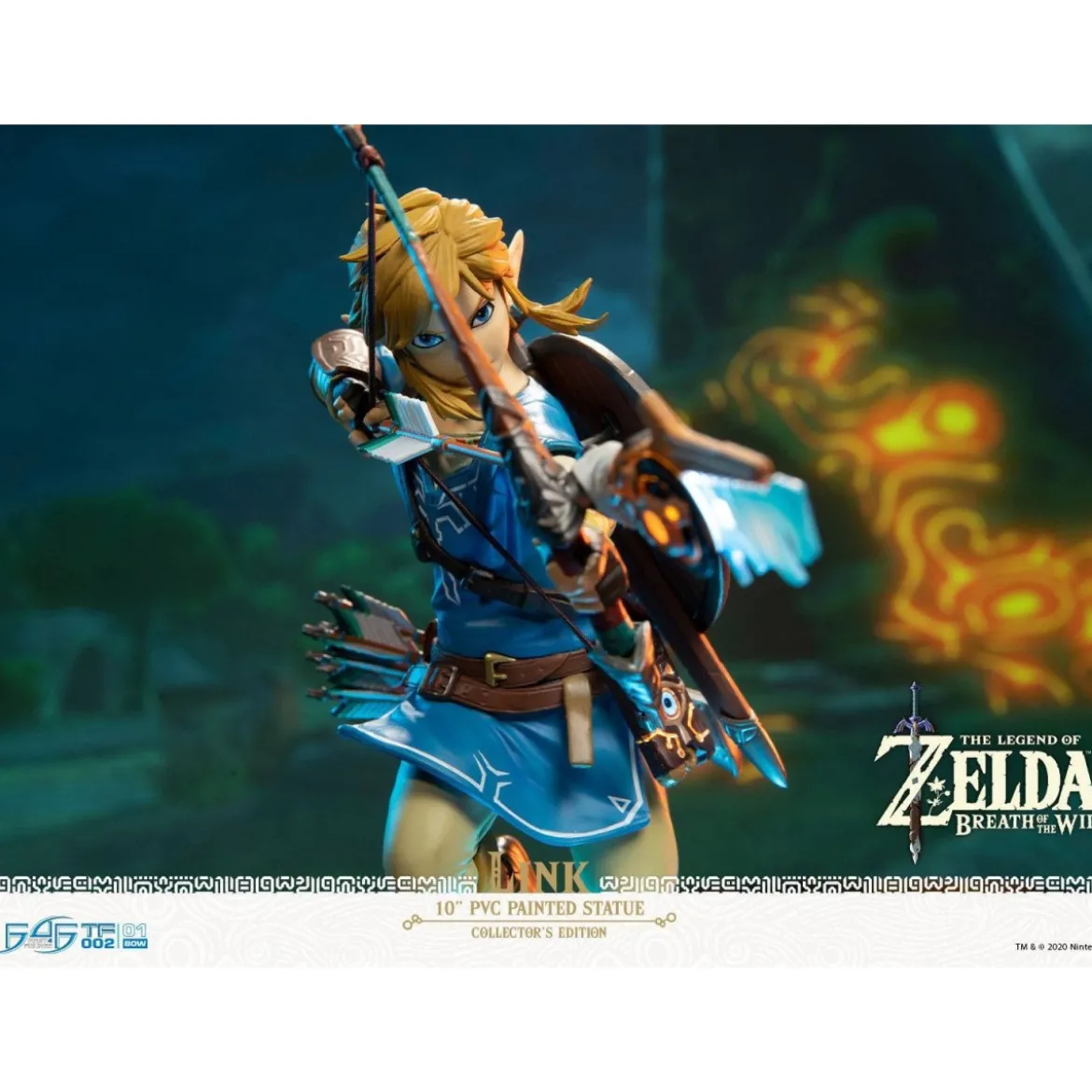 F4F Link Breath of the Wild Collector The Legend of Zelda figurine PVC