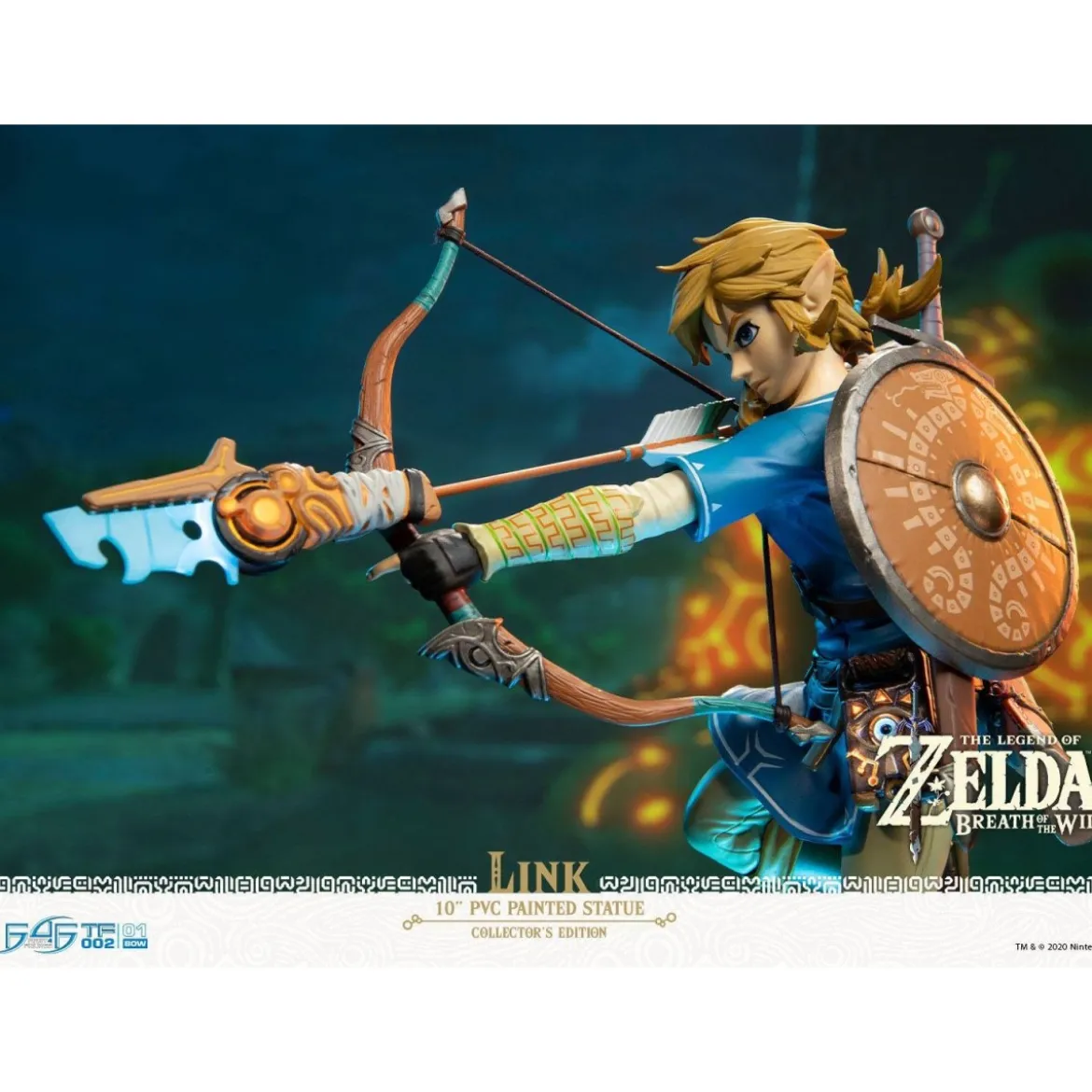F4F Link Breath of the Wild Collector The Legend of Zelda figurine PVC