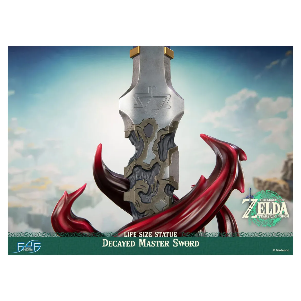 First 4 Figures - Decayed Master Sword 1/1 - The Legend of Zelda: Tears of the Kingdom