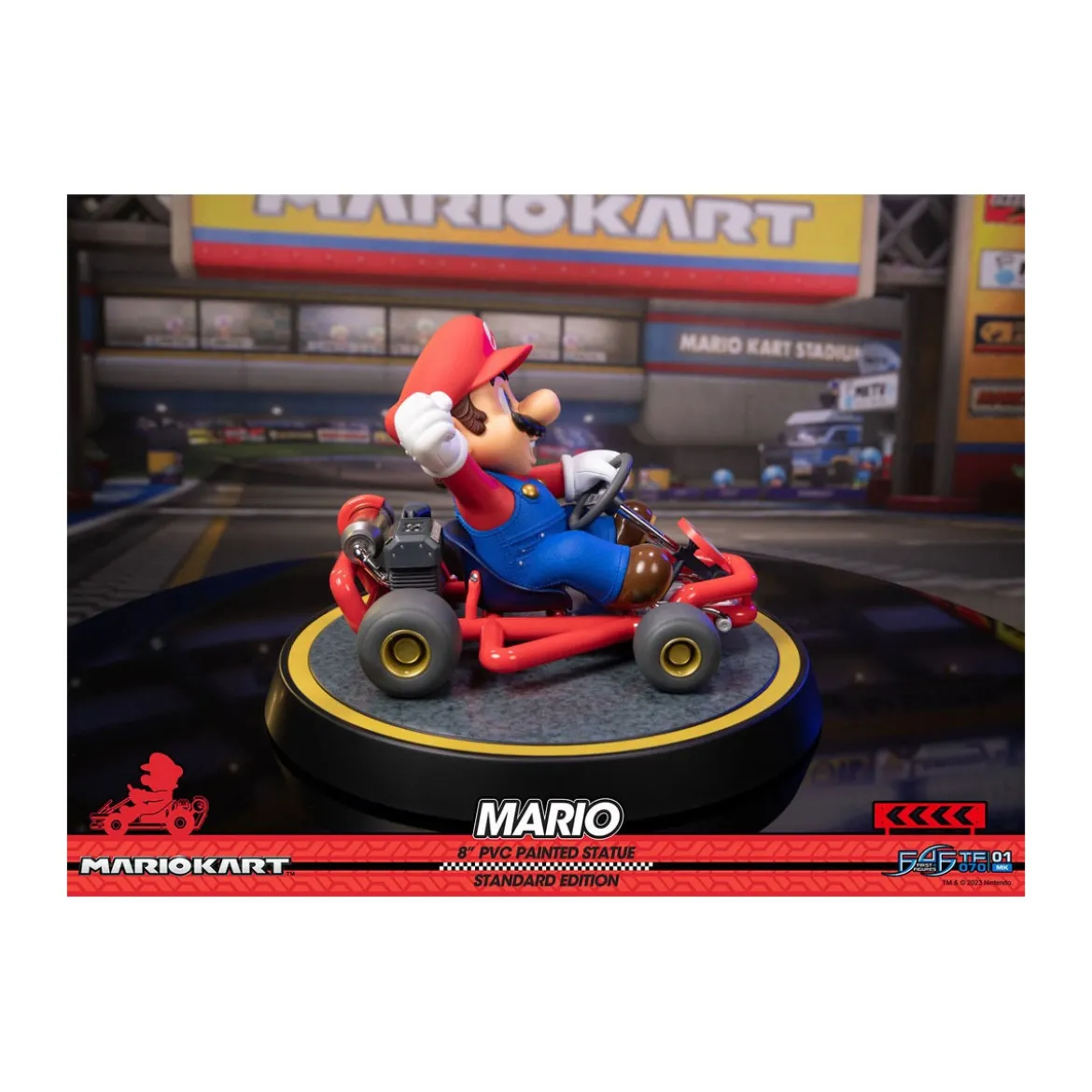 First 4 Figures - Mario Kart - MARIO Standard Edition PVC Statue