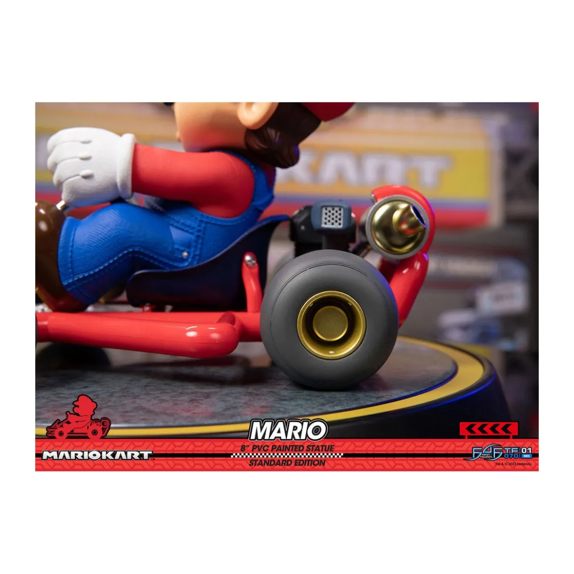 First 4 Figures - Mario Kart - MARIO Standard Edition PVC Statue