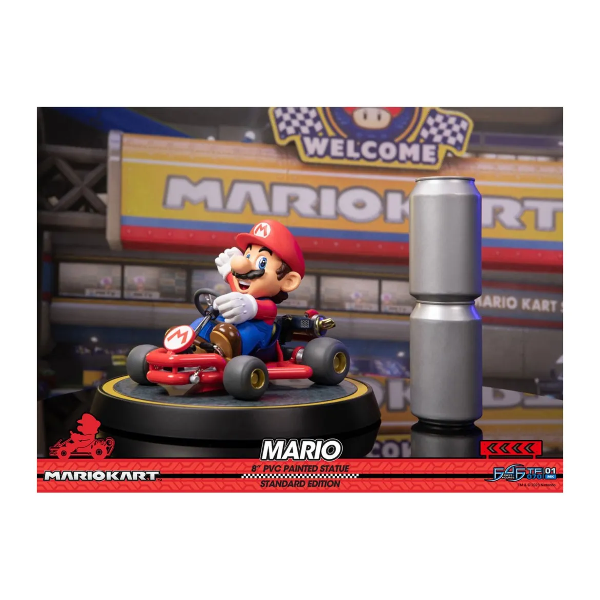 First 4 Figures - Mario Kart - MARIO Standard Edition PVC Statue