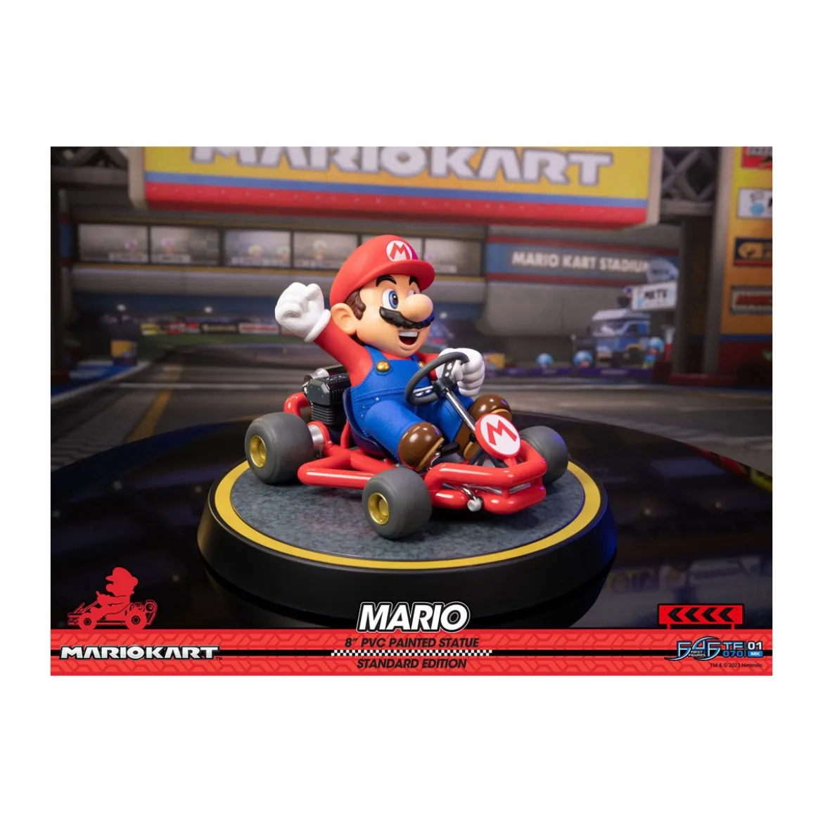 First 4 Figures - Mario Kart - MARIO Standard Edition PVC Statue