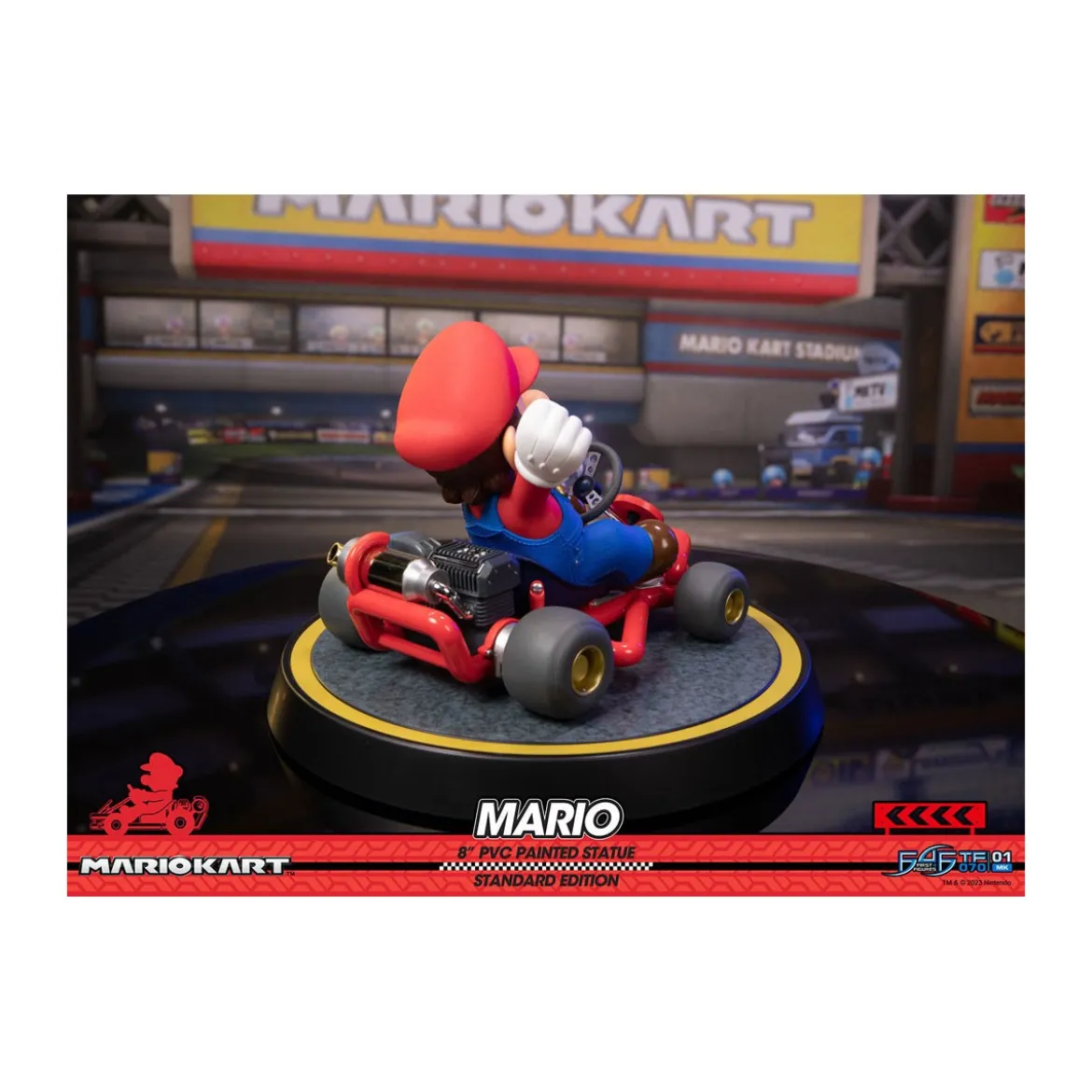 First 4 Figures - Mario Kart - MARIO Standard Edition PVC Statue
