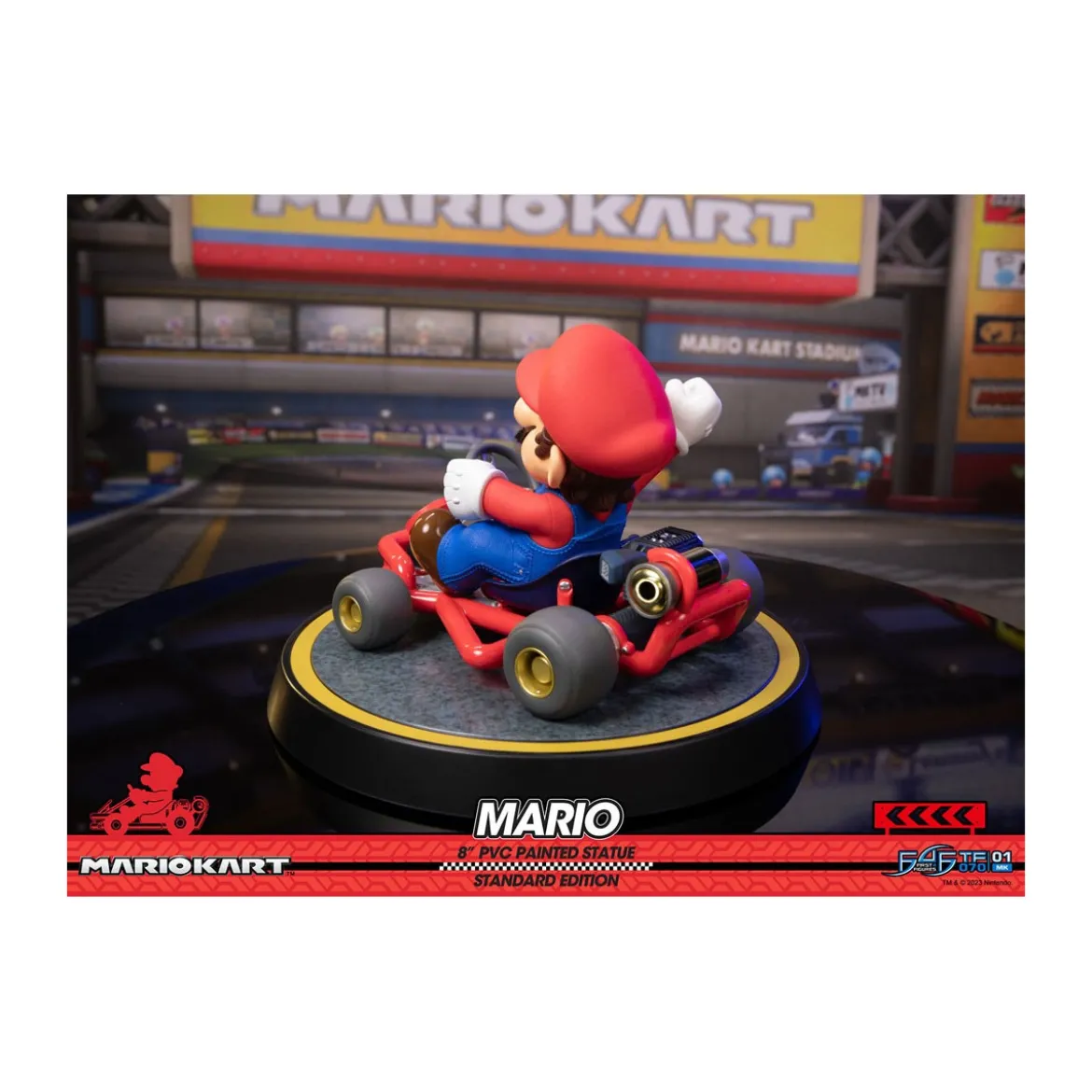 First 4 Figures - Mario Kart - MARIO Standard Edition PVC Statue