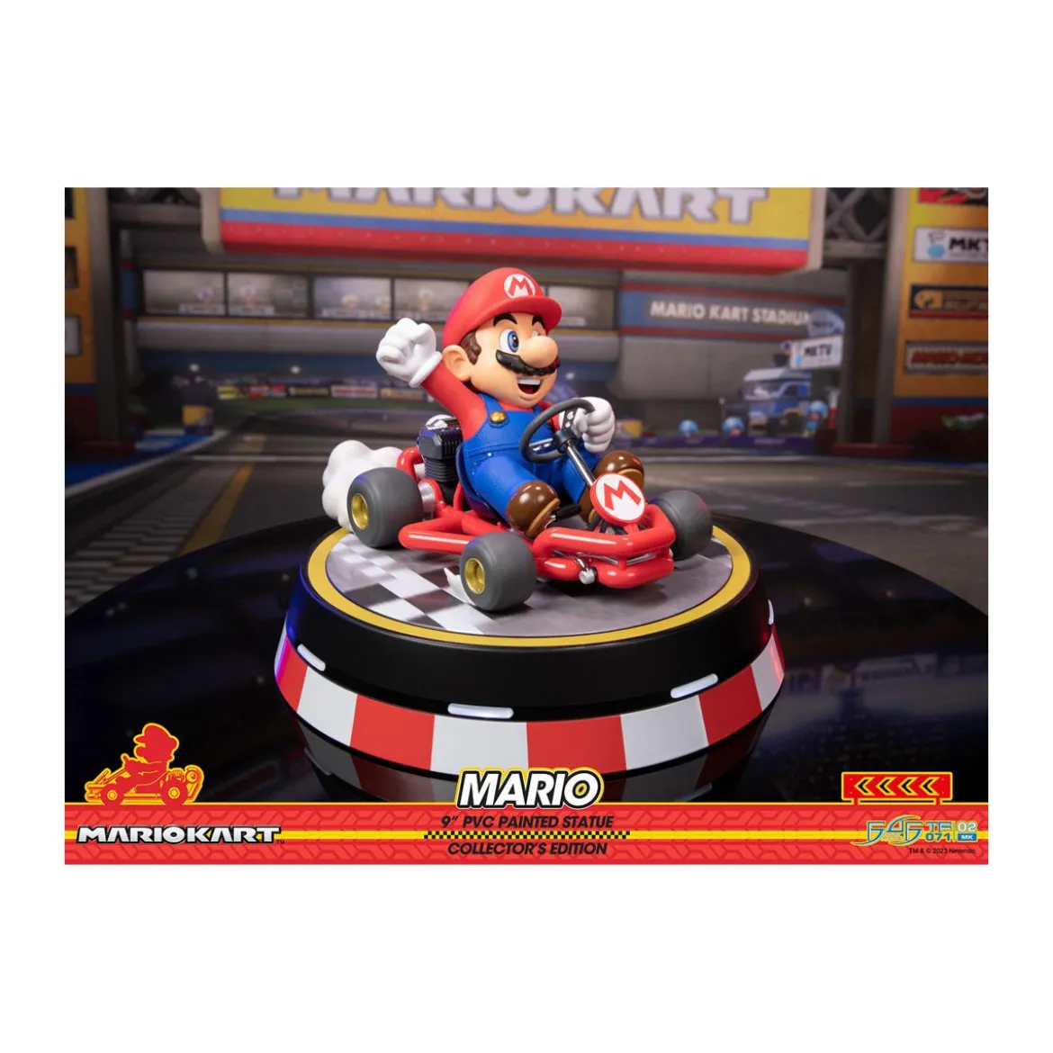 First 4 Figures - Mario Kart - MARIO Collector's Edition PVC Statue
