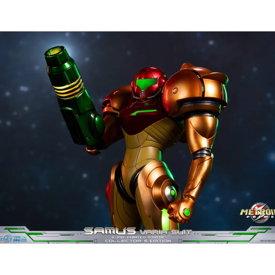 First 4 Figures - Metroid - SAMUS VARIA SUIT Collector's Edition PVC Statue