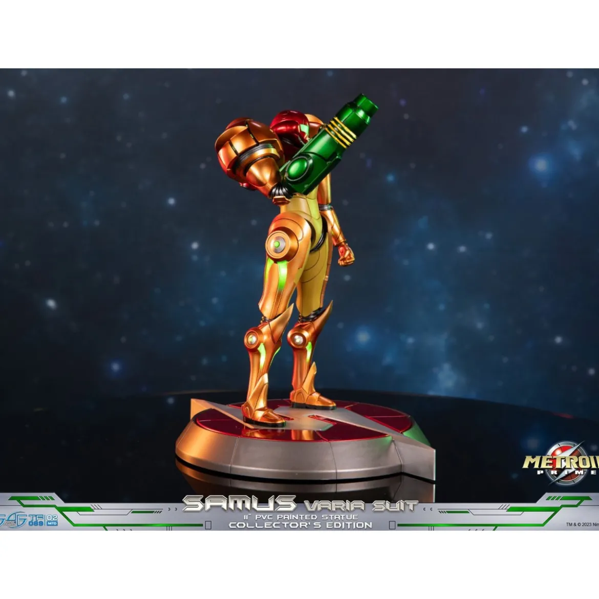 First 4 Figures - Metroid - SAMUS VARIA SUIT Collector's Edition PVC Statue