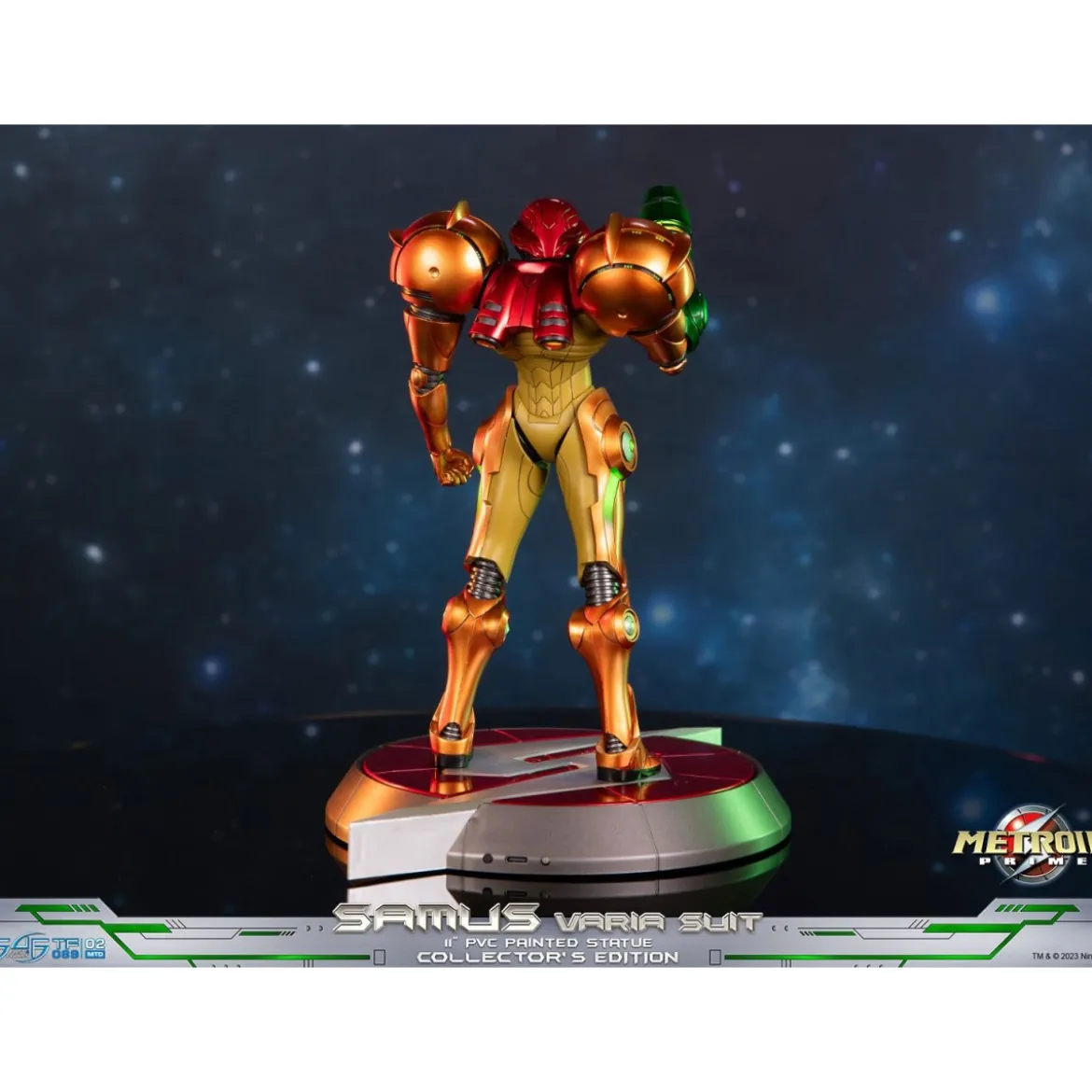 First 4 Figures - Metroid - SAMUS VARIA SUIT Collector's Edition PVC Statue