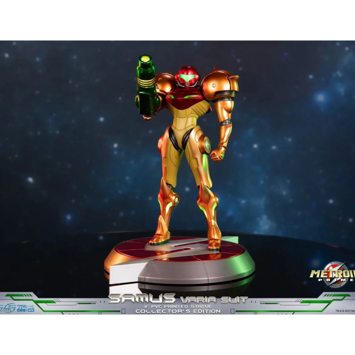 First 4 Figures - Metroid - SAMUS VARIA SUIT Collector's Edition PVC Statue