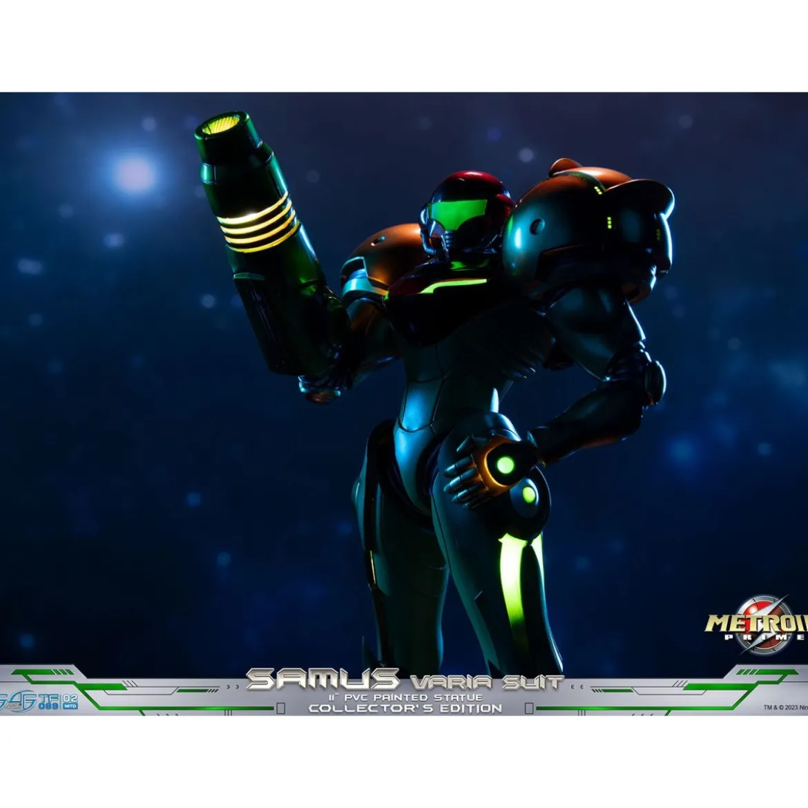 First 4 Figures - Metroid - SAMUS VARIA SUIT Collector's Edition PVC Statue