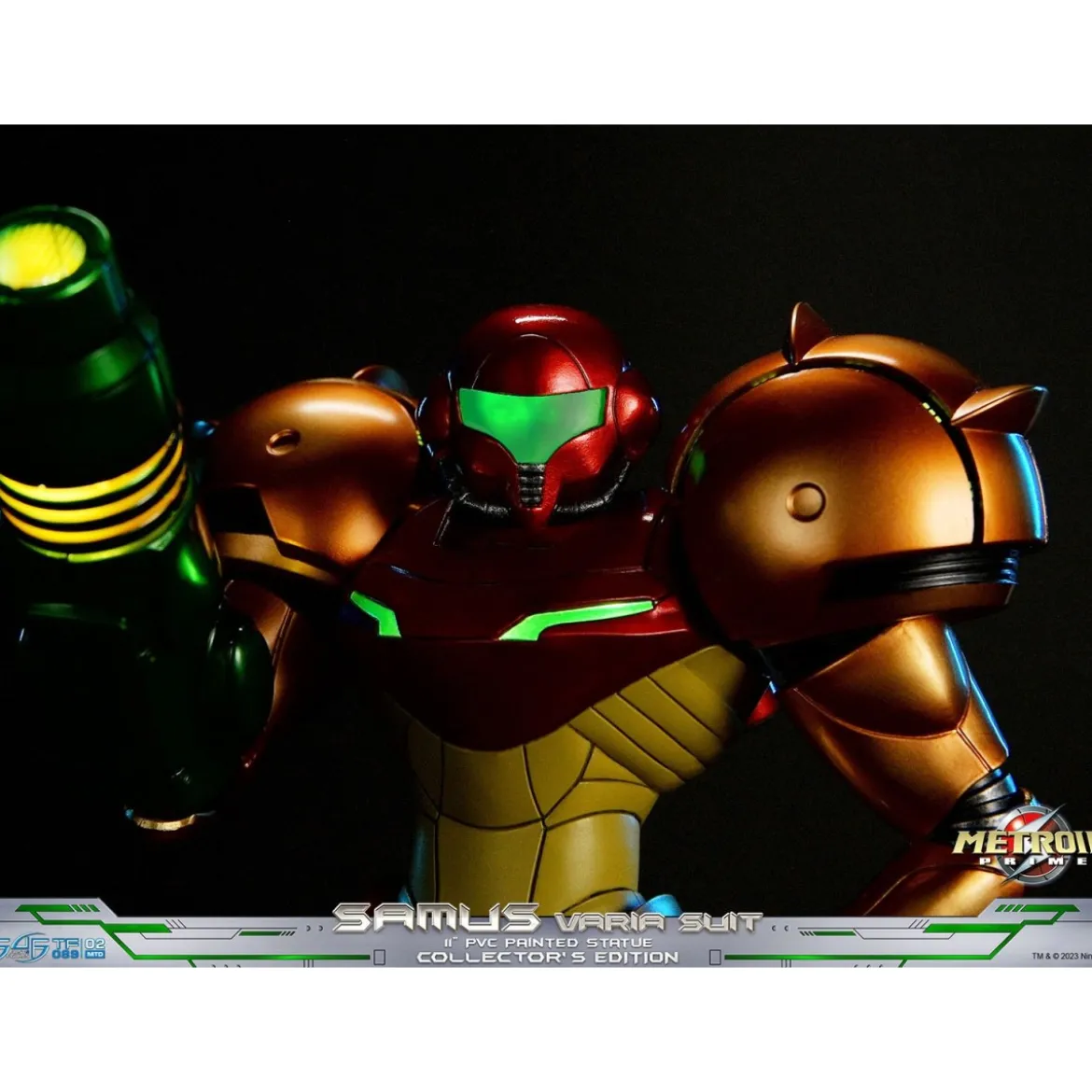 First 4 Figures - Metroid - SAMUS VARIA SUIT Collector's Edition PVC Statue