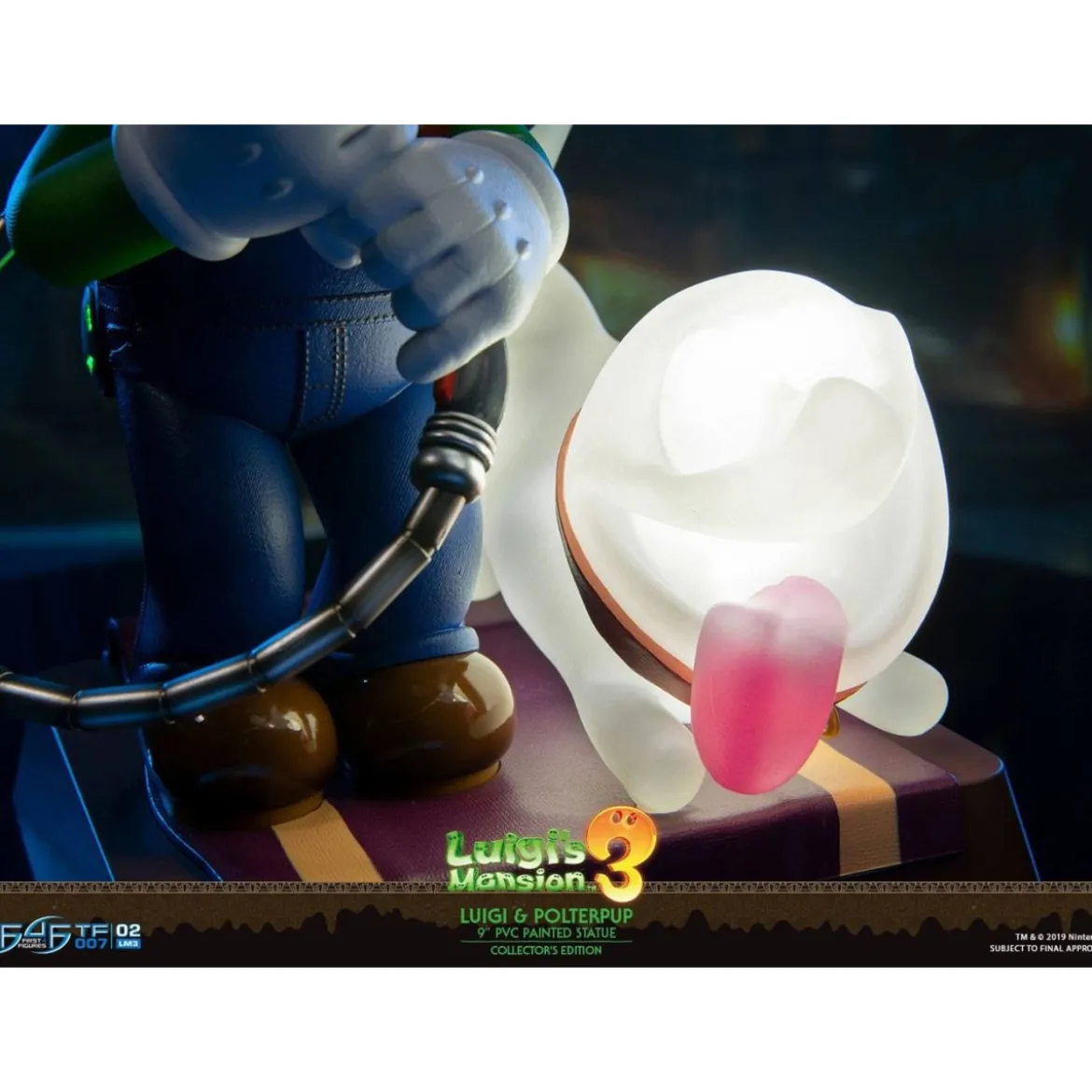 First 4 Figures - Nintendo - Luigi's Mansion 3 - Luigi & Ecto chien Collector's Edition - 23cm