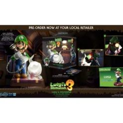 First 4 Figures - Nintendo - Luigi's Mansion 3 - Luigi & Ecto chien Collector's Edition - 23cm
