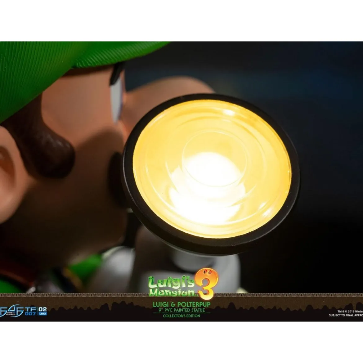 First 4 Figures - Nintendo - Luigi's Mansion 3 - Luigi & Ecto chien Collector's Edition - 23cm