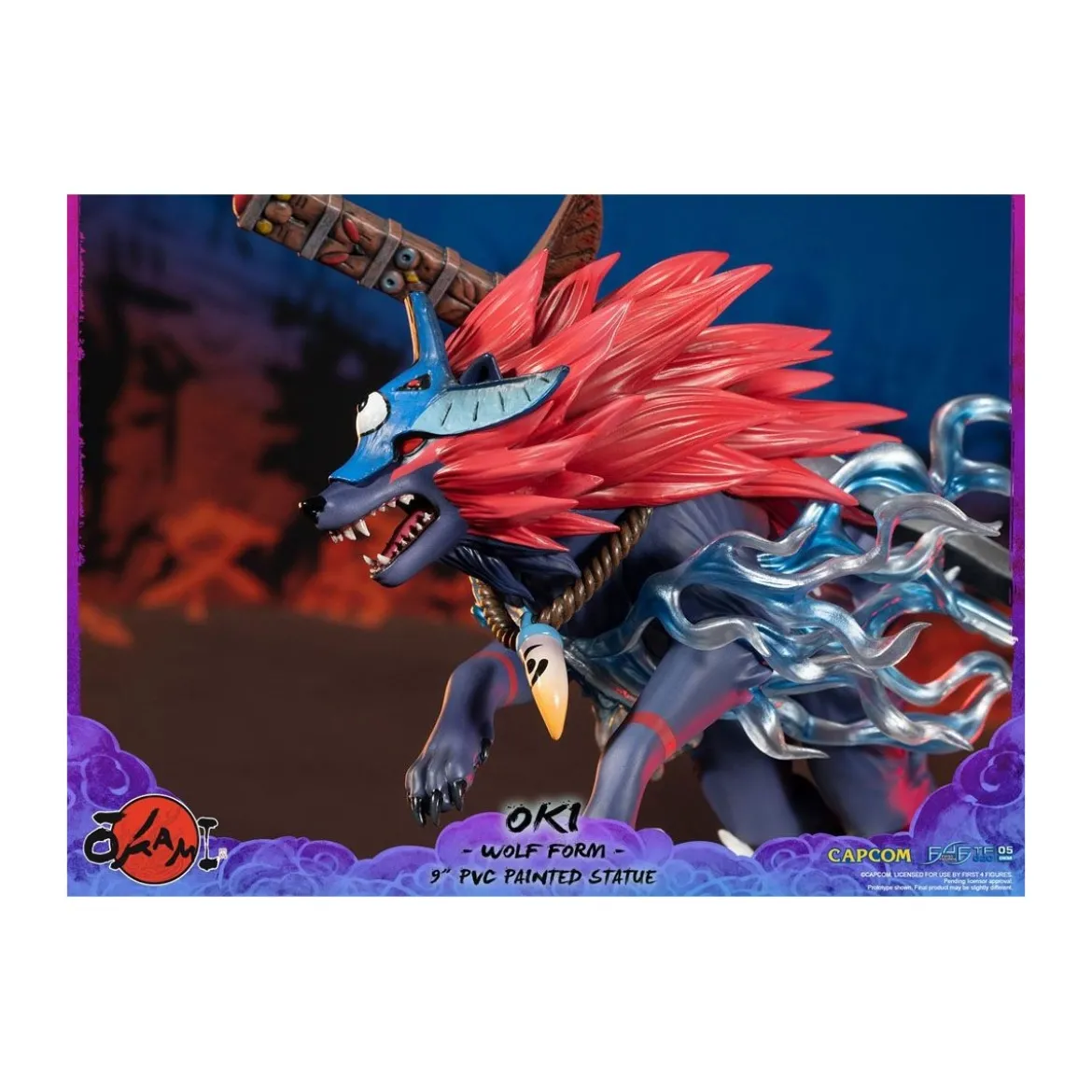 First 4 Figures Okami - statuette PVC OKI Wolf Form