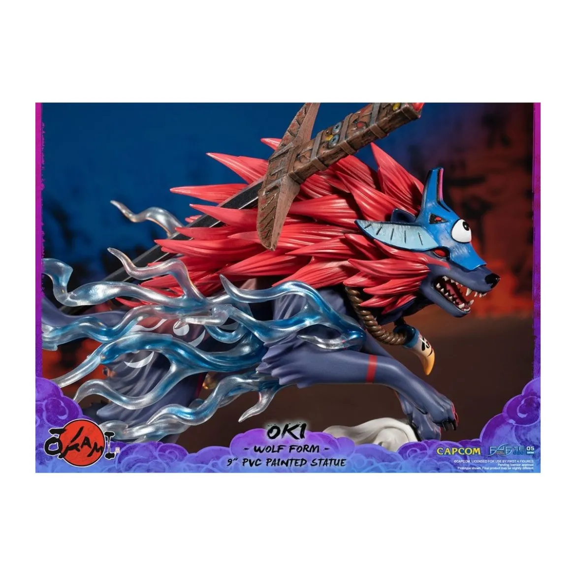 First 4 Figures Okami - statuette PVC OKI Wolf Form