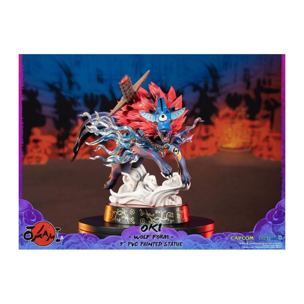 First 4 Figures Okami - statuette PVC OKI Wolf Form