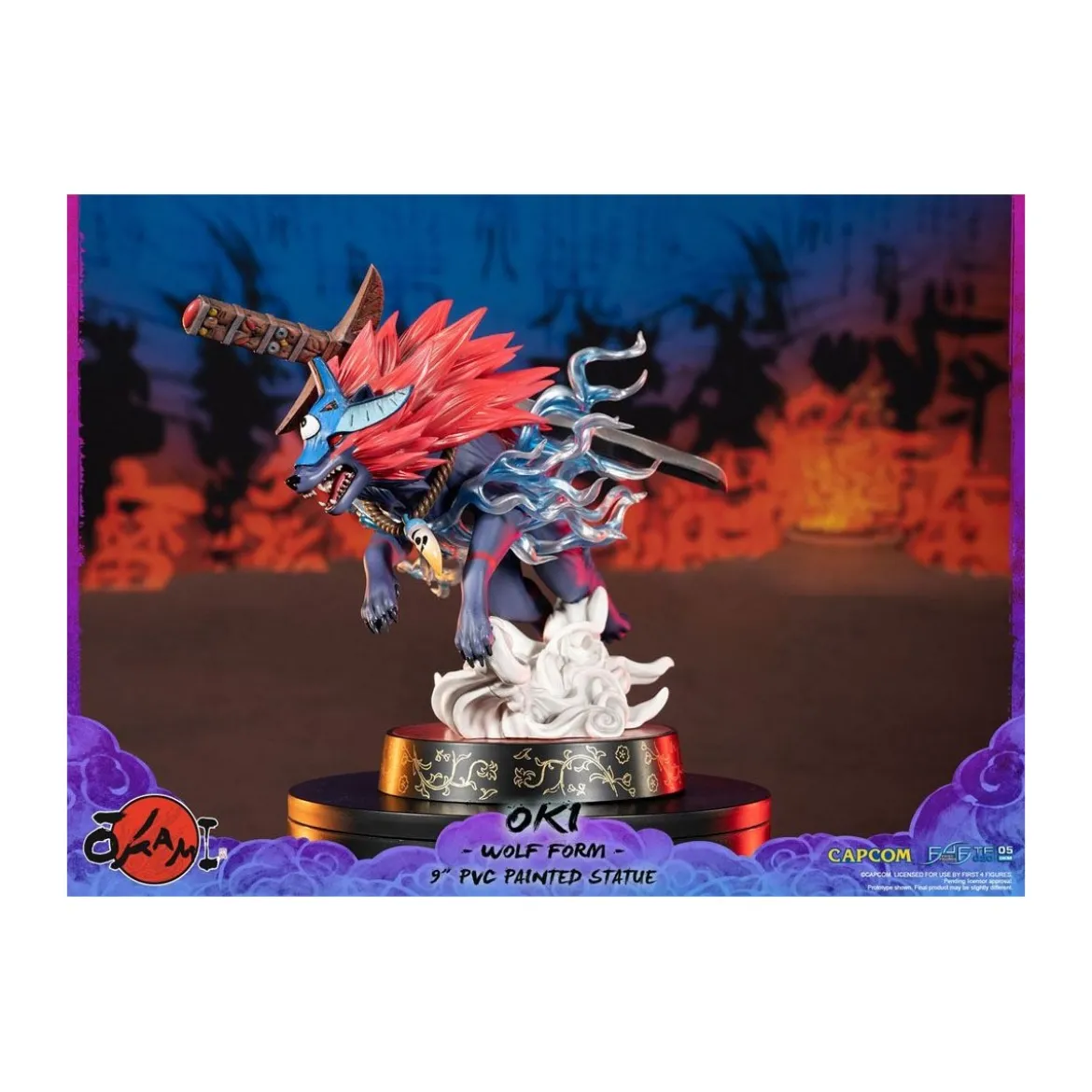 First 4 Figures Okami - statuette PVC OKI Wolf Form