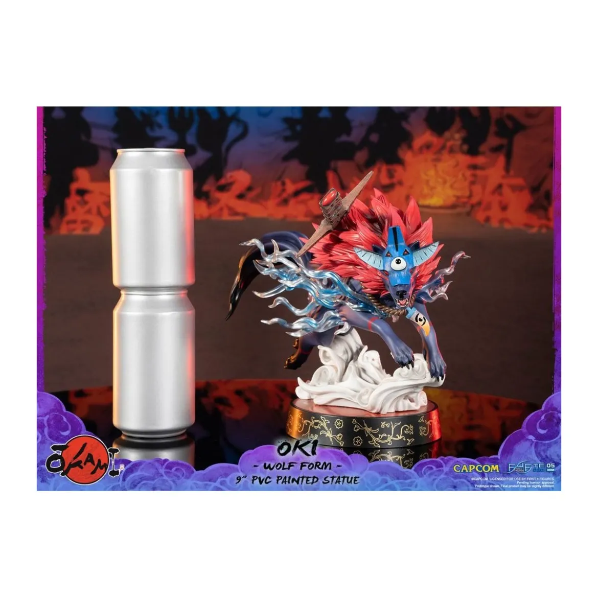 First 4 Figures Okami - statuette PVC OKI Wolf Form