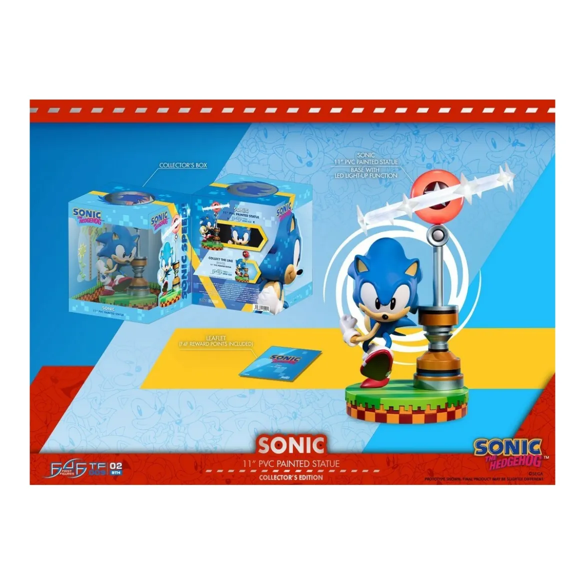 First 4 Figures - Sonic the Hedgehog Collector's Edition PVC Statue