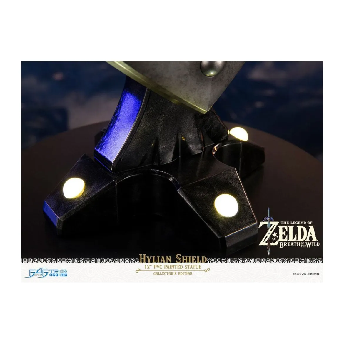 First 4 Figures - Zelda - Hylian Shield Collector's Edition - Breath of the Wild PVC statue