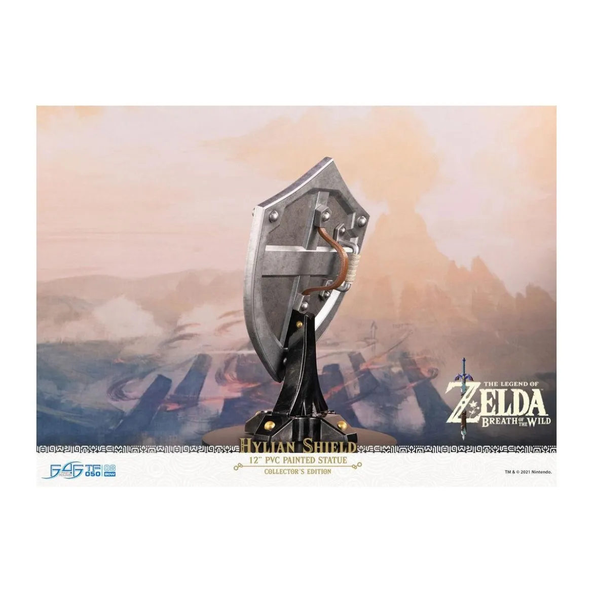 First 4 Figures - Zelda - Hylian Shield Collector's Edition - Breath of the Wild PVC statue
