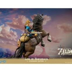 First 4 Figures - Zelda - The Legend of Zelda: Breath of The Wild - Link on Horseback (Standard Edition)