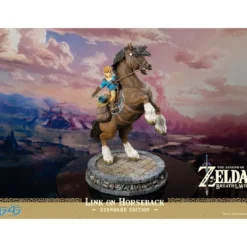 First 4 Figures - Zelda - The Legend of Zelda: Breath of The Wild - Link on Horseback (Standard Edition)
