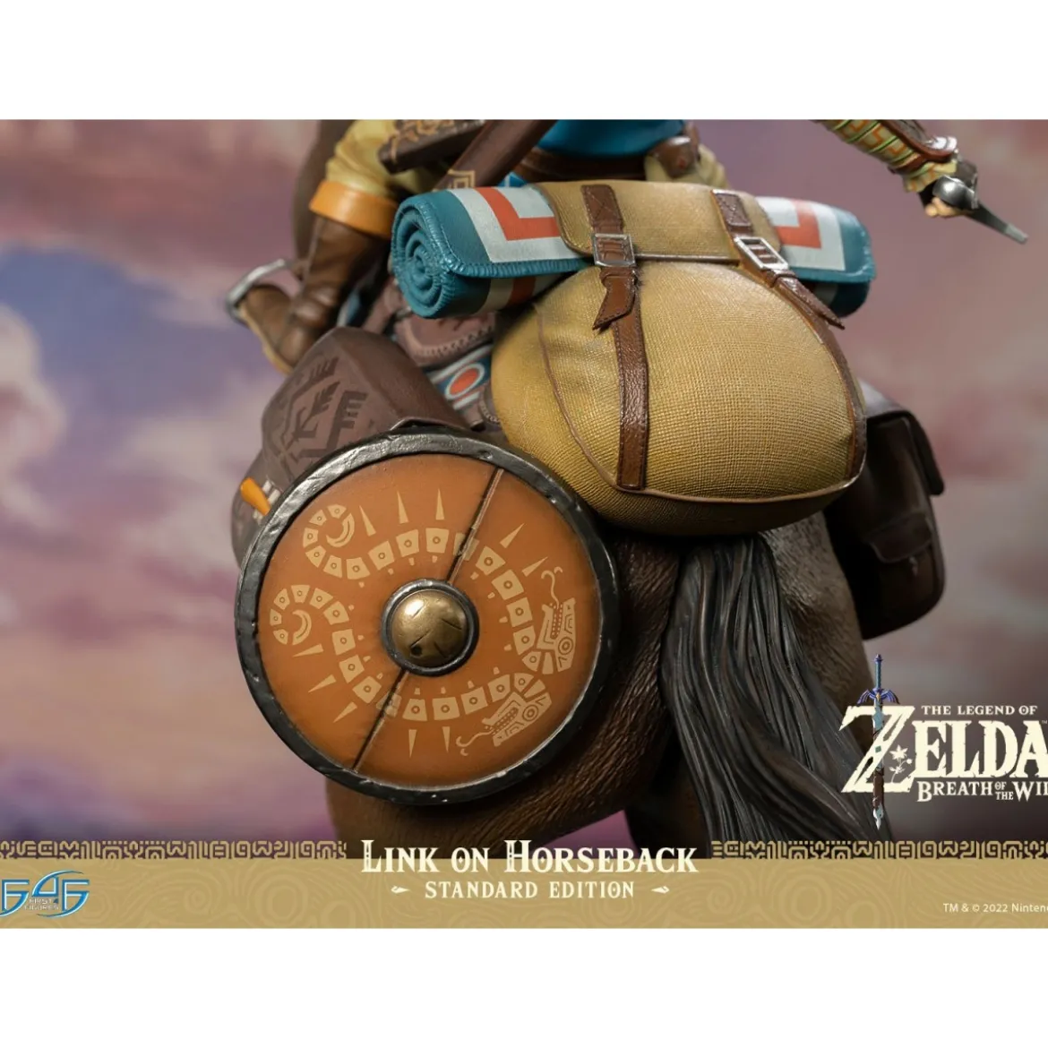 First 4 Figures - Zelda - The Legend of Zelda: Breath of The Wild - Link on Horseback (Standard Edition)