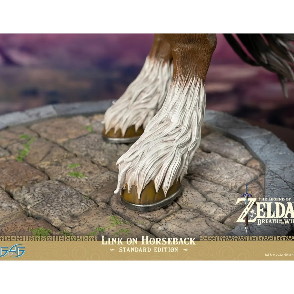 First 4 Figures - Zelda - The Legend of Zelda: Breath of The Wild - Link on Horseback (Standard Edition)