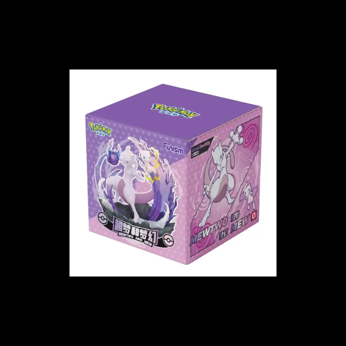 Funism - Pokemon Prime Figure - Mewtwo & Mew