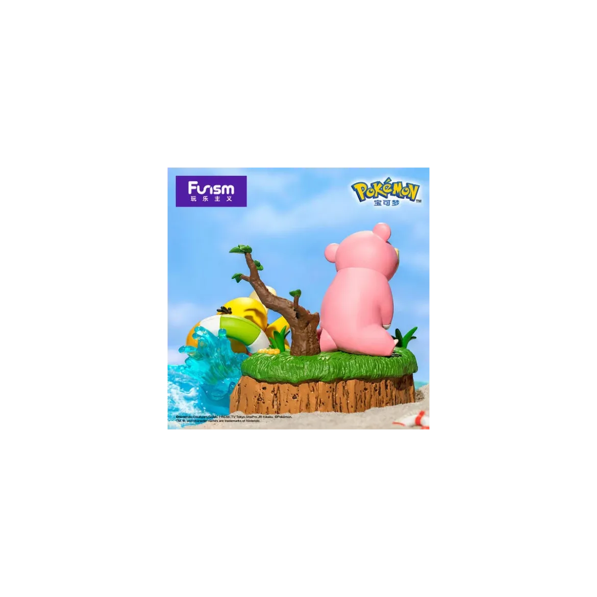 Funism - Pokemon Prime Figure - Ramoloss & Psykokwak
