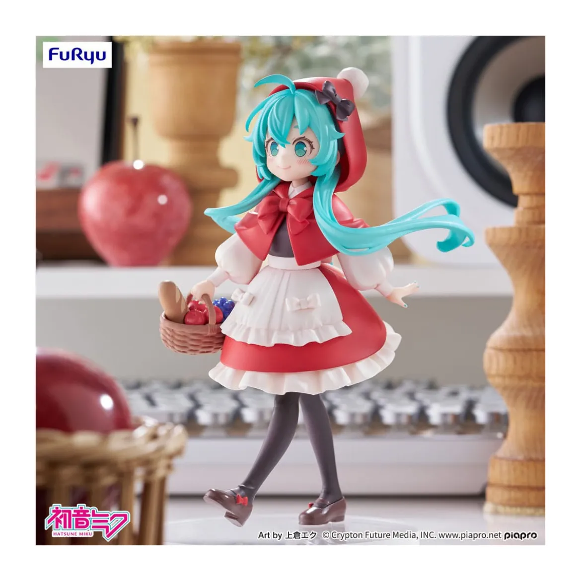 Furyu - Hatsune Miku Little red riding hood Ver. - Desktop Fairy