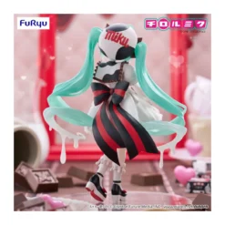 Furyu Trio-Try-iT - Hatsune Miku Milk Ver. - Hatsune Miku x Tirol Choco