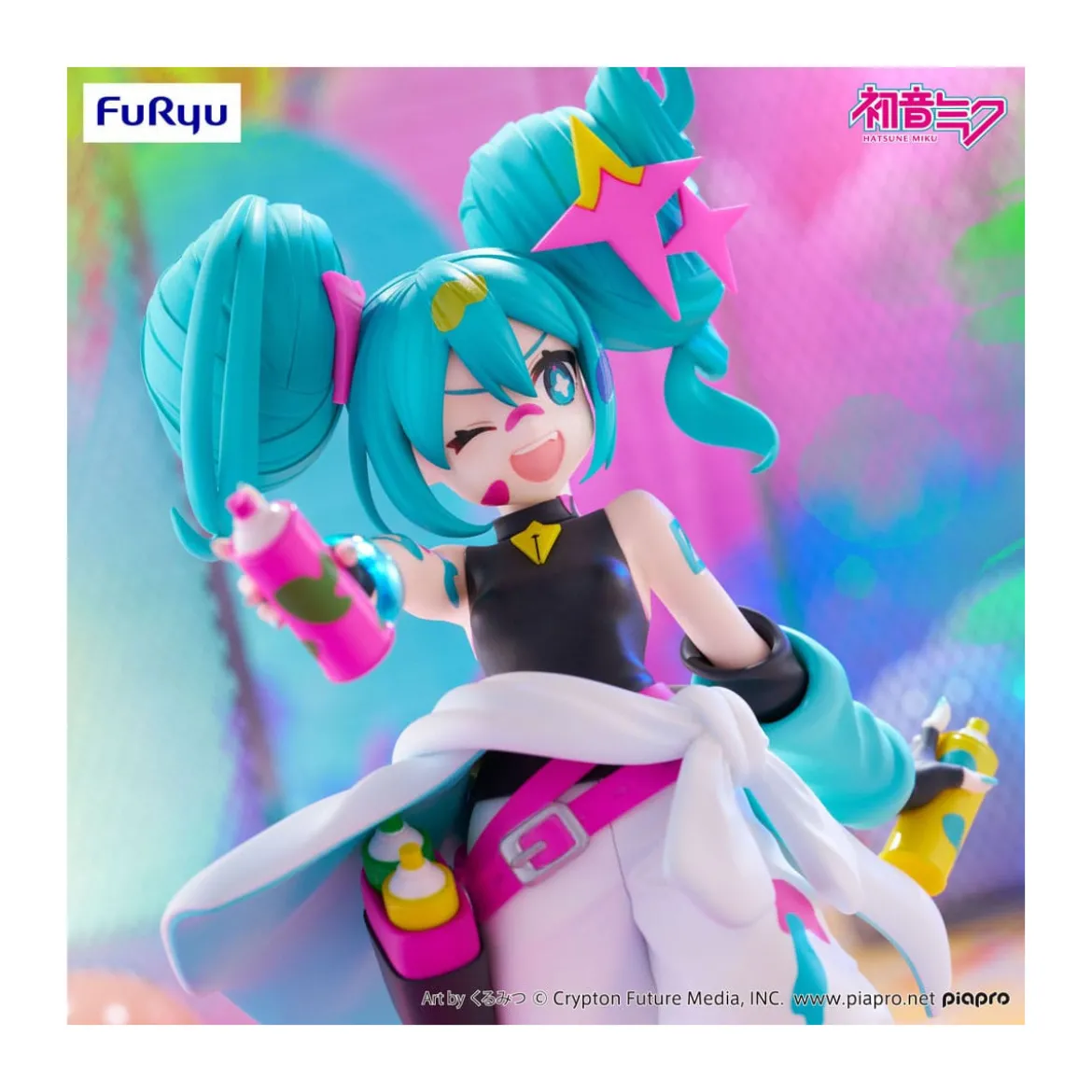 Furyu Trio-Try-iT - Miku Paint Girl - Hatsune Miku
