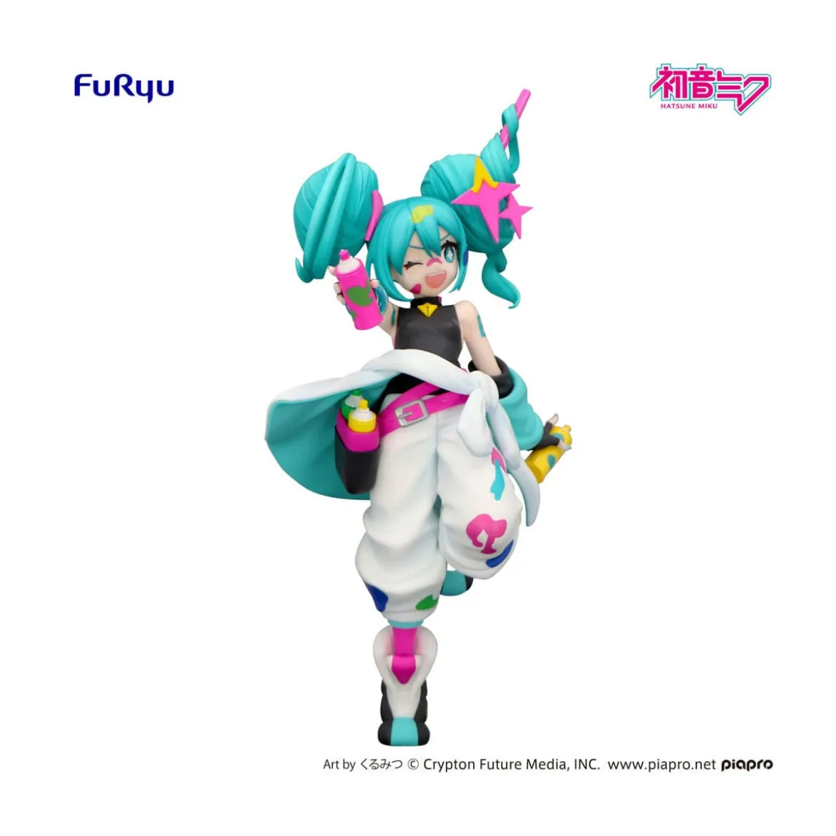 Furyu Trio-Try-iT - Miku Paint Girl - Hatsune Miku