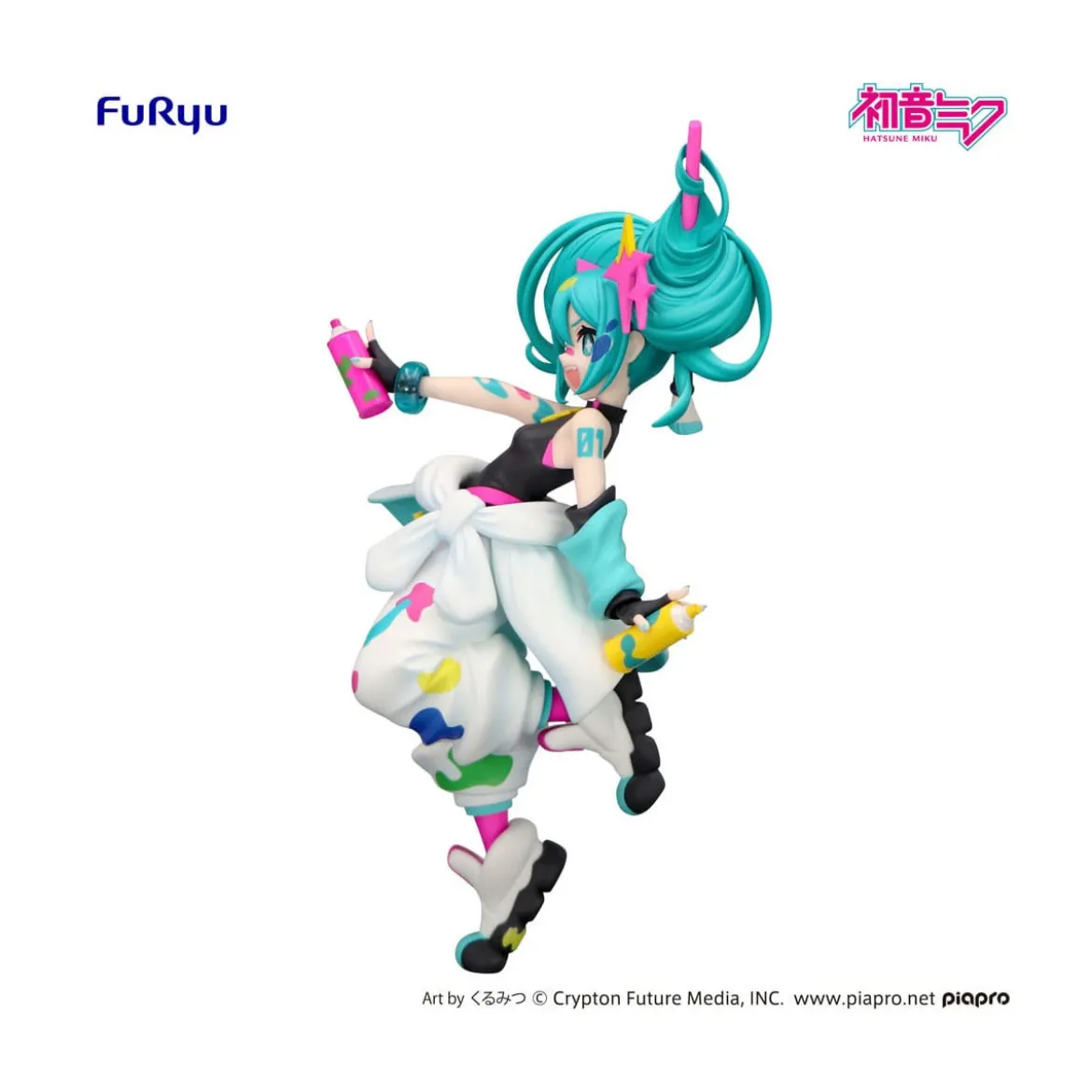 Furyu Trio-Try-iT - Miku Paint Girl - Hatsune Miku