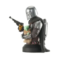 Gentle Giant - buste 1/6 The Mandalorian with Grogu - Star Wars: The Mandalorian