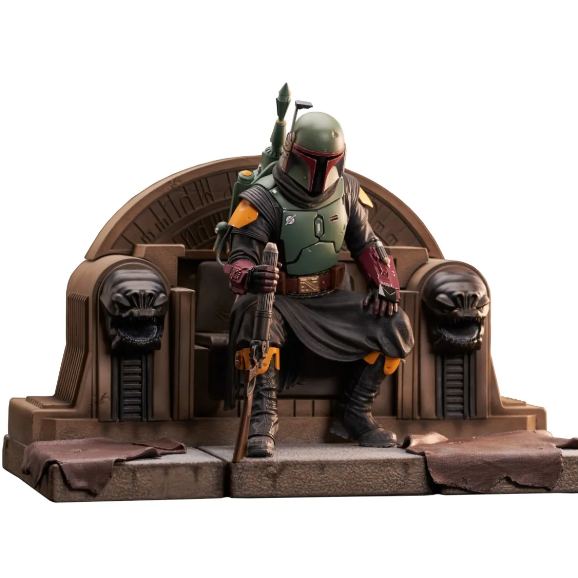 Gentle Giant - Star Wars - Boba Fett On Throne Premier Collection 1/7 - The Book of Boba Fett